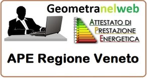 Attestato di prestazione energetica Regione Veneto - APE Veneto